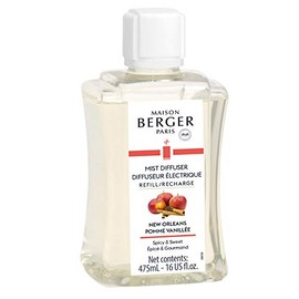 Fragrance Refill for Lampe Berger Ultrasonic Electric Mist Diffuser - 475 milliliters - 16 Fluid Ounces - Made in France (New Orleans)
