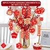 Chinese New Year Decorations2026, 72 PCS Lunar New Year Decor