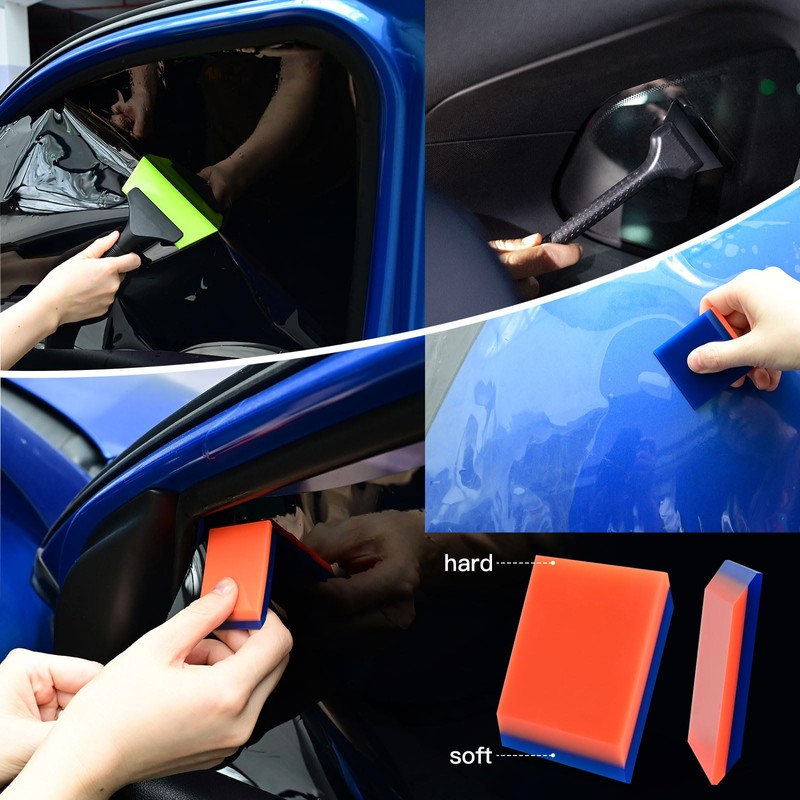 NEWISHTOOL Window Tint Kit Vinyl Wrap Tool Car Tinting Tools