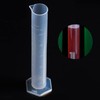 Clear PP Scaled Measuring Cylinder 250ml, and Alkali Resistant, Easy