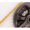 KMC Unisex's X10el Chain, Ti-N Gold, 114 Link