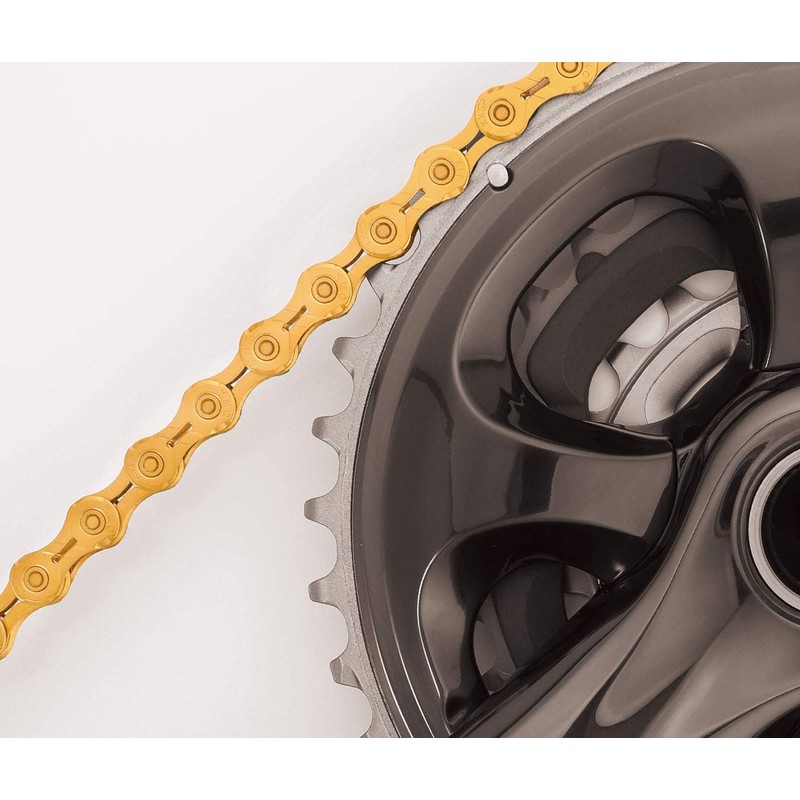 KMC Unisex's X10el Chain, Ti-N Gold, 114 Link