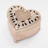 THINGS REMEMBERED Engraved Gold Heart Anastasia Clover Jewelry Box (Free