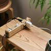 Fargo TAPKING Power Strip with USB (Beige Wood, 3.4 A,