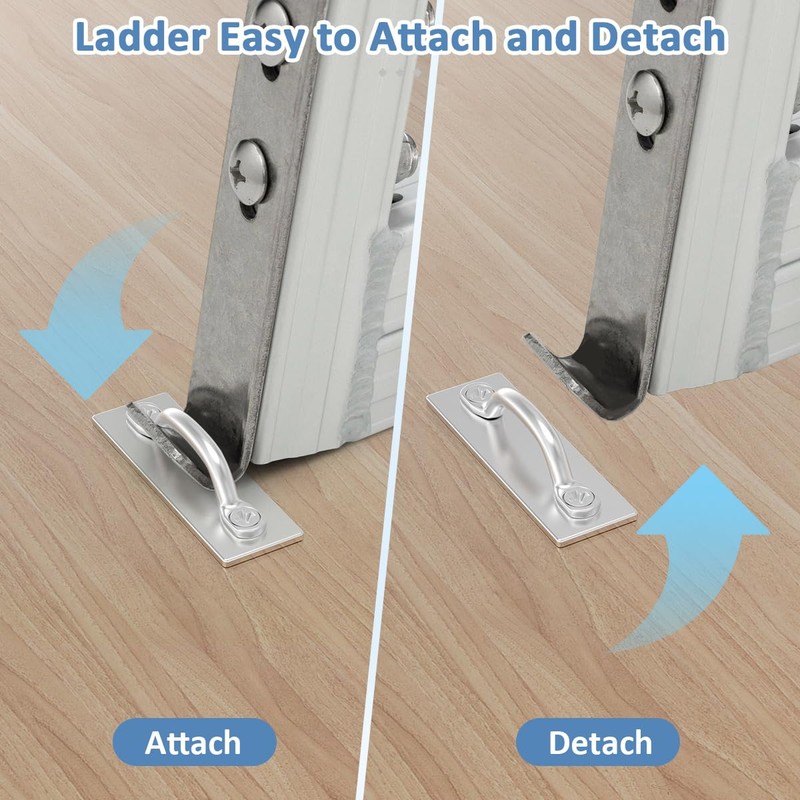 UnibLn (2 Pack) Boat Dock Ladder Hardware Attachment Kit for