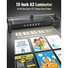 13in Laminator Machine with Sheets 50pcs + Paper Trimmer +