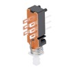 sourcing map Push Button Switch DPDT 6 Pin 1 Position