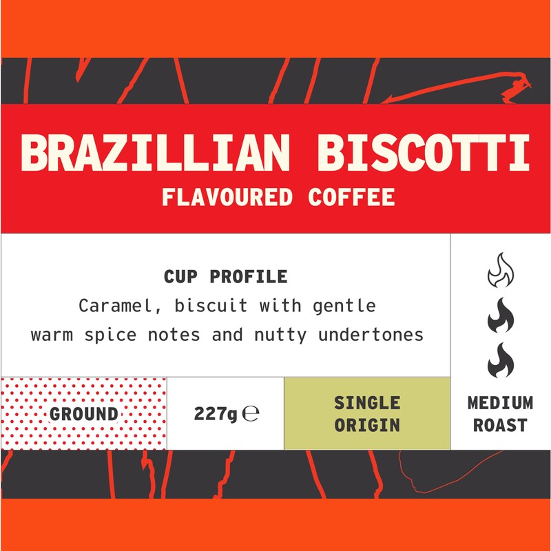 Coffee Ground Coffee Gift Set, 3 x 227g Flavoured Ground