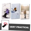 SUPVOX 4pcs Ski Glove Wrist Strap Elastic Leash for Boys