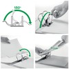 Leitz 180° Lever Arch File, Classic Marbled, CO2 neutral, 100%