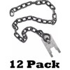 12 Wolf Fang Chain Stakes Freedom Brand - Per Dozen