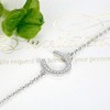 Gold Gala Adjustable Bracelet 925 Sterling Silver Girls Women, Silver