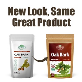 4 oz. Oak Bark Tea Tree Bark Herbs Сascara (Cortex Quercus) - 113g Herb Tea Corteza De Roble