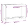 Benicabaly Wooden Potting Table with Shelf for Gardening, Durable Untreated