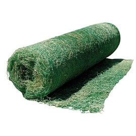 Farm Plastic Supply - Curlex Erosion Control Fabric - Single Netting, Green, Biodegradable, Excelsior Netting, Erosion Control, Green Netting, Curlex (8' x 112.5')