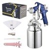 Throohills Siphon Feed Spray Gun for Piant with 1.8mm Nozzle,