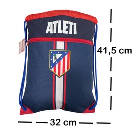 JYC CREATIVE AT Madrid Football Team Backpack, ATM Football Equipment, Athletic Backpack, Football Backpack for Gifts, Parties and Celebrations,, Backpack 3, M