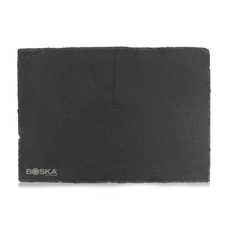 BOSKA Slate Serving Platter - Large Best For Cheese, Tapas,