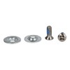 RiSki Screw Set 16 Pieces (8 Screws, 8 Washers) for