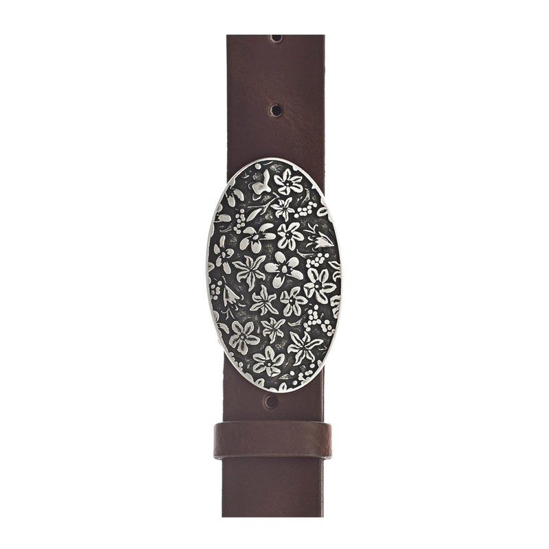 MUSTANG Women's Genuine Leather Belt, Baileys