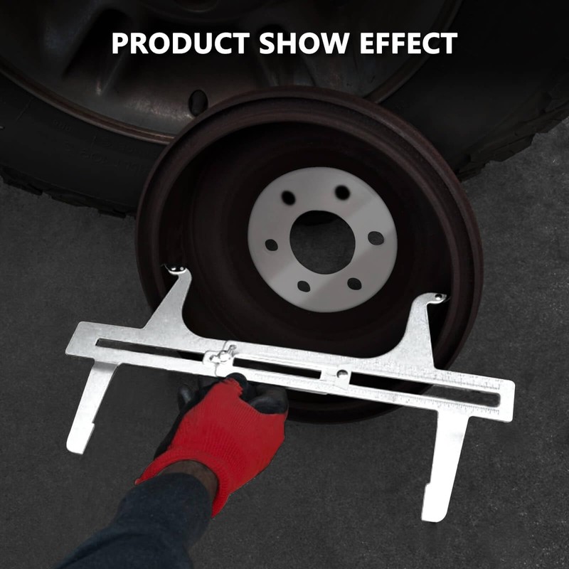 RAMATA Adjusting Brake Shoes and Installing Drum/Brake Resetting Gauge/Brake Reset