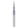 SpeTool 6mm Shank Ball Nose Router Bit, 0.25 Radius, CNC