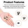 110PCS SPDT Mini Slide Switch Kit Micro Switch 9Values readboard