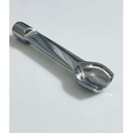Mini Stainless Steel Scoop and Tamp Tool for Dry Herbs Spices Powder Salt Glitter Brocoli