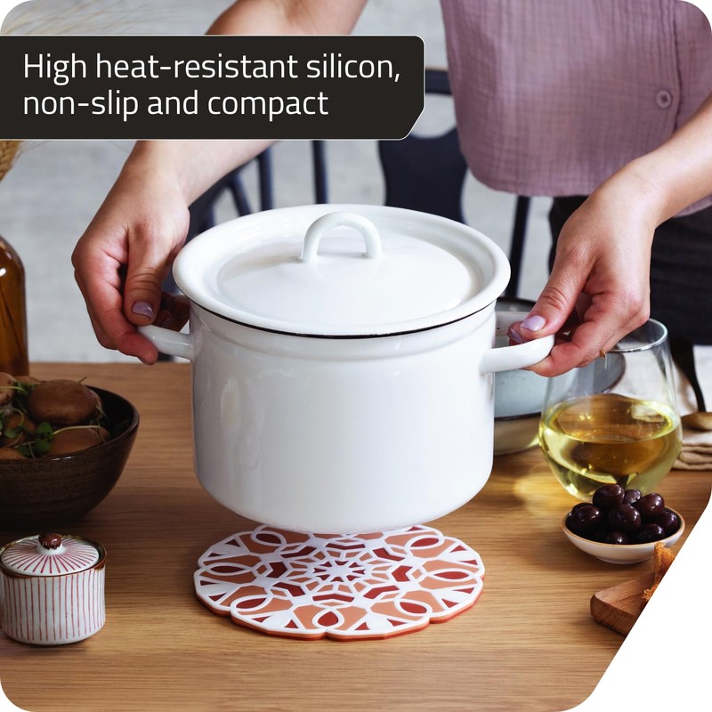 Peleg Design TriveTile Trivet Set – for Hot Pots and