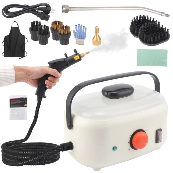 CKductpro Steam Cleaner, 2500W High Pressure Handheld Steamer for Cleaning