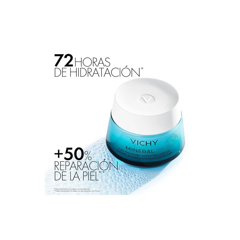 Vichy Minéral 89 Crema Hidratante Facial para Todo Tipo de