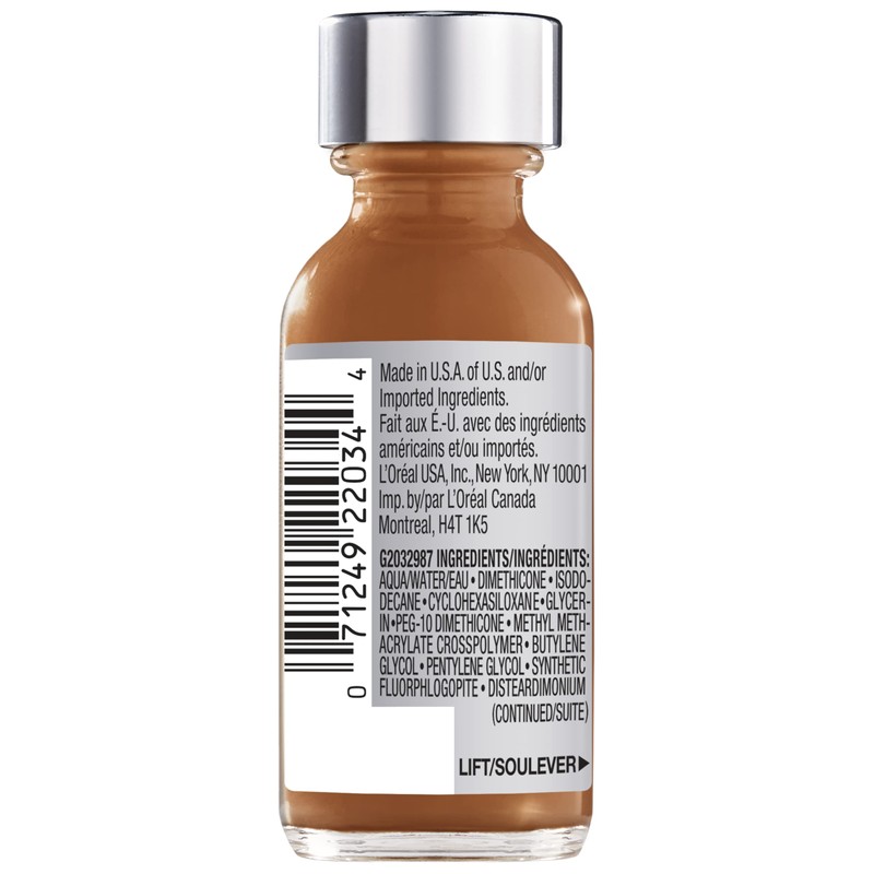 L’Oréal Paris Makeup True Match Super-Blendable Liquid Foundation, Mahogany N9,