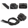 Taesayl Headlight Pigtail Connector for Kenw0rth T680, Halogen Headlamp Wiring