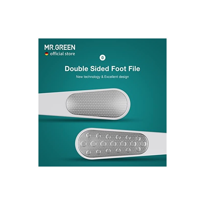 Lima de pie de doble cara MR.GREEN modelo 2208 color