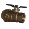 Wilkins, Watts, Febco 1" FPT Union Ball Valve Non Tapped