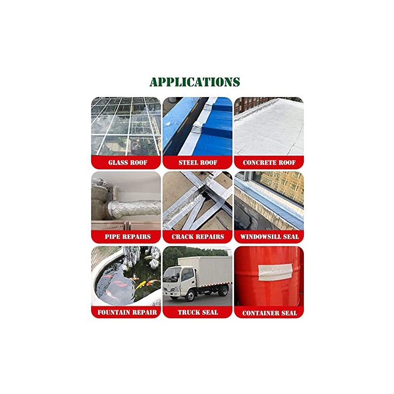 LLPT Aluminum Butyl Tape - Waterproof Leak Sealing Solution