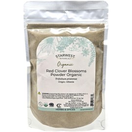 Starwest Botanicals, Organic Red Clover Blossom Powder, 4 Oz (113 G)