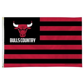 Bulls Flag Banner 3x5 Country Design Premium with Metal Grommets Outdoor House Basketball