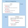 101 Spanish Verb Flashcards: Conjugations