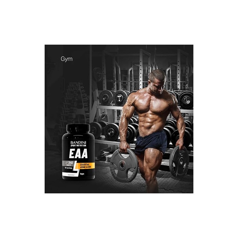 Bandini® EAA Essential Amino Acids 240 Tablets - with All