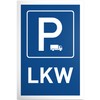 DankeDir! Parking Truck - 30 x 20 cm Plastic Sign