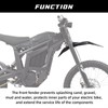CHANGCHENG Motorcycle Front Fender Talaria Mud Guard Protector Carbon Fiber