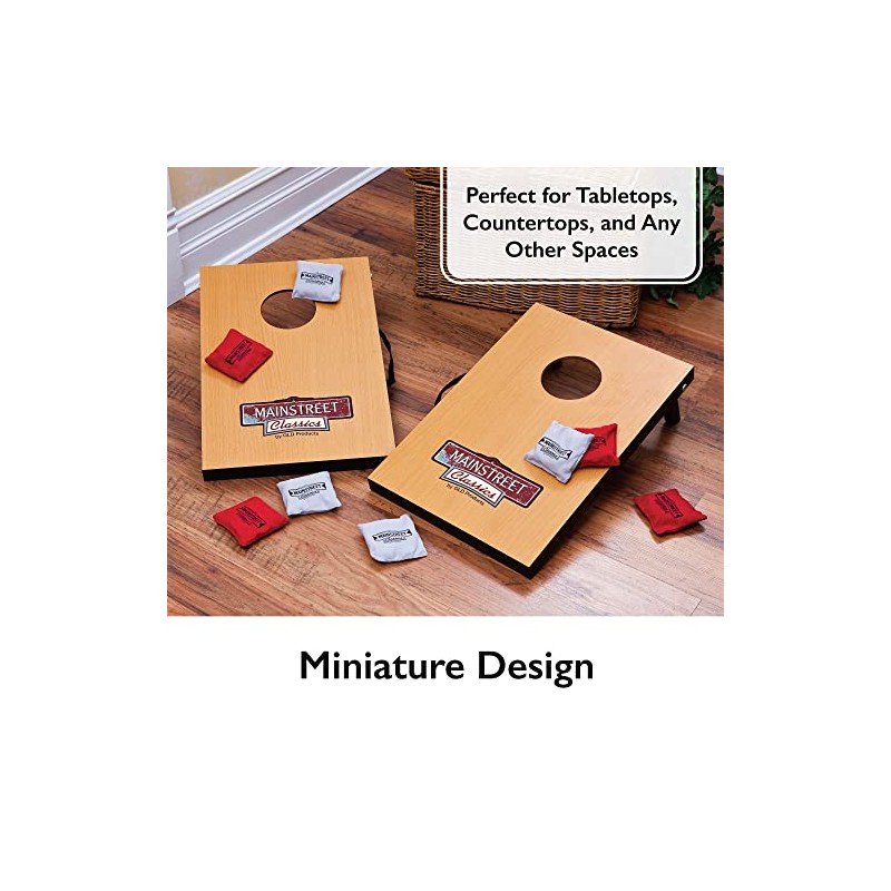 Mainstreet Classics Micro Bean Bag Toss Travel Sized, (15.7 x