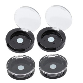 BIUDECO Makeup Palette Storage 4pcs Empty Eyeshadow Pans Compact Case for Travel for Women