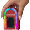 Crosley CR3046A-RE Mini Jukebox Portable Bluetooth Speaker with LED Lights