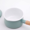 Fuji Hollow Milk Pan with Lid, 5.9 inches (15 cm),