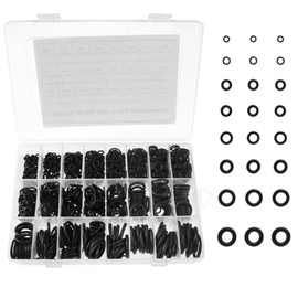 Yetaida 1200 Pcs O Ring Assortment Kit, 24 Size Sealing Rubber Professional O-Rings Set Washer Gasket for Car Auto Vehicle Pressure Washer, Air or Gas Connections, Resist Oil Heat