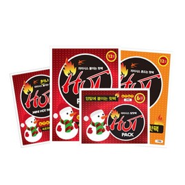 [Mir] Zysis stick-on hot pack/hand warmer/KC certified/foot hot pack Zysis Mini Attachment Hot Pack 80ea