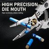 RYHHH Professional Crimping Pliers, 9 in 1 Multifunction Wire Stripper,