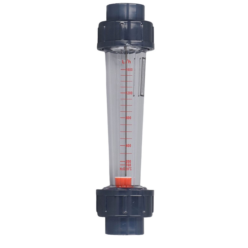 Plastic Tube Liquid Flowmeter High Accuracy Large Range Acid Alkali